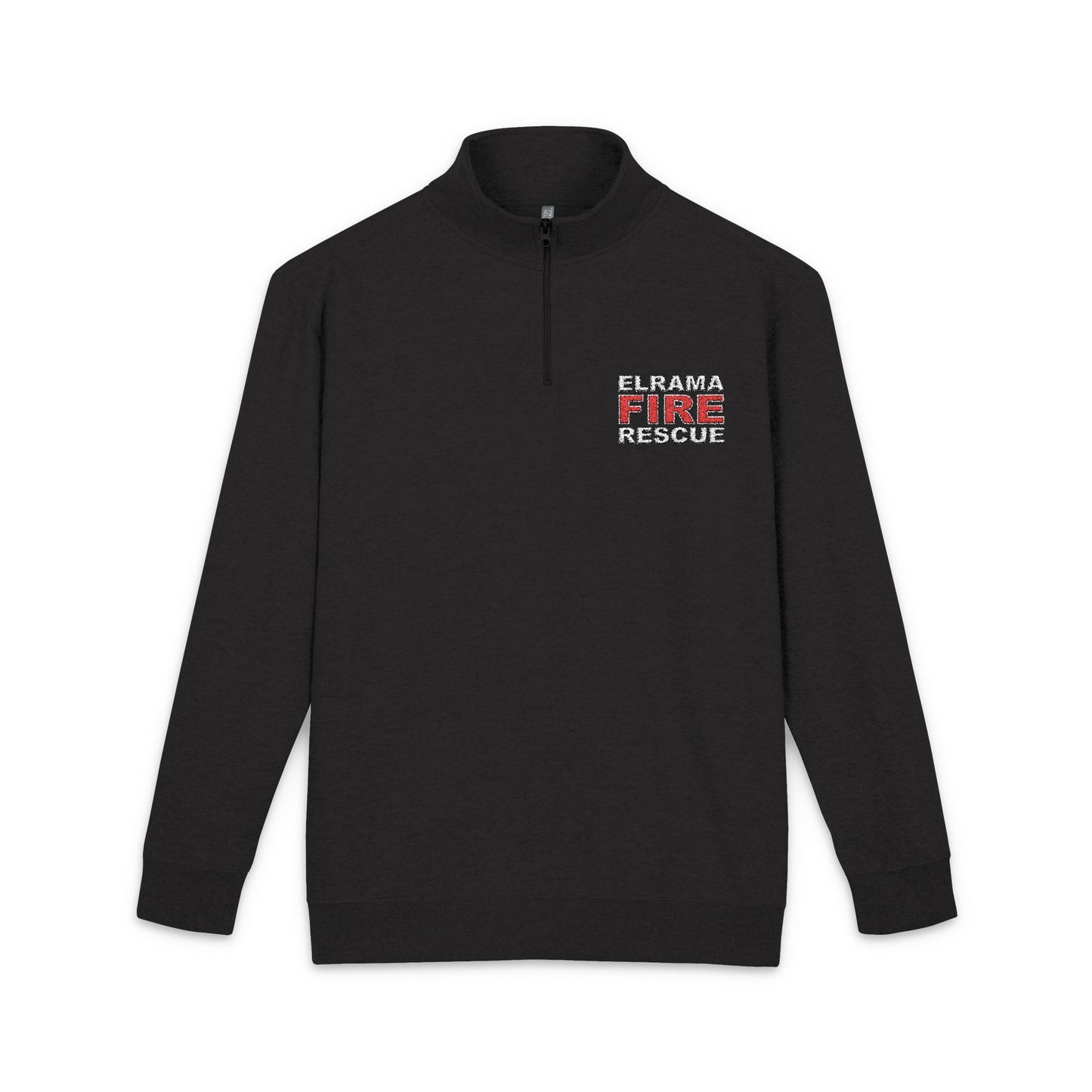Cozy Fleece Pullover with Elrama Fire Rescue Embroidery