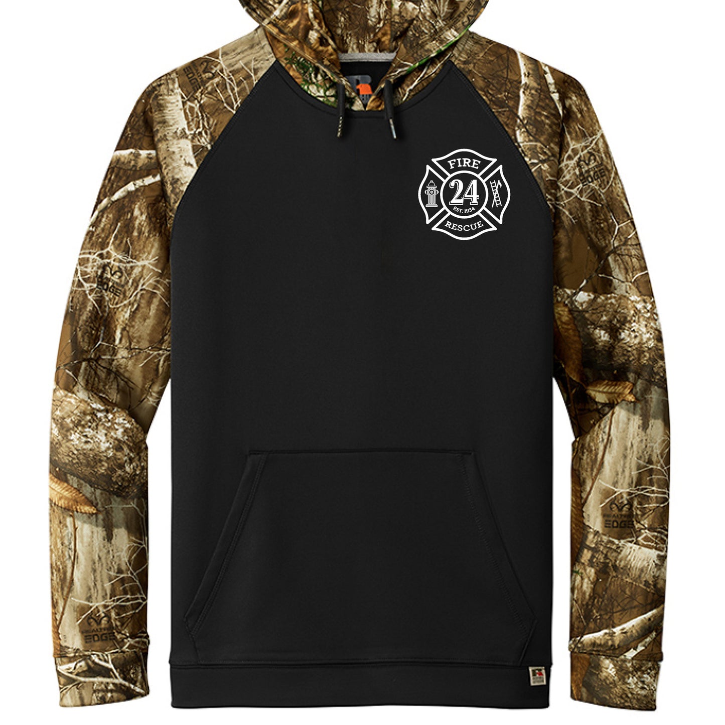 Black/ Realtree Edge - FRONT