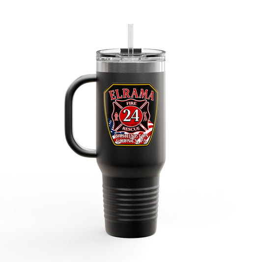 Mug Travel Stainless Steel Elrama VFC 40oz Insulated - Black